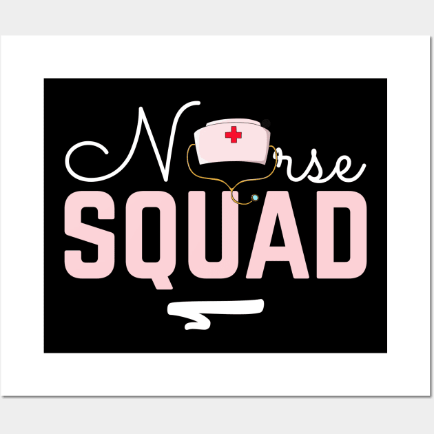 Nurse squad , nursing gift Wall Art by Hloosh